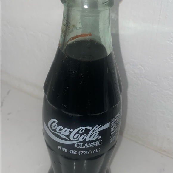 1993 NBA FINALS COCA COLA Unopened Bottle - COLLECTORS ITEM 8” Tall - Picture 5 of 8